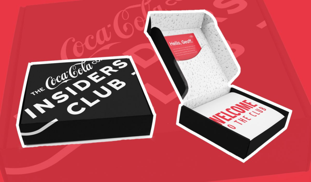 Coca cola D2C move